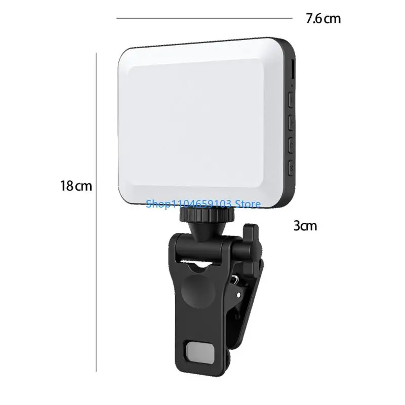 LED 사진 조명 셀카 조명 회의 조명 사진 스튜디오 램프 LED 비디오 조명 6500K