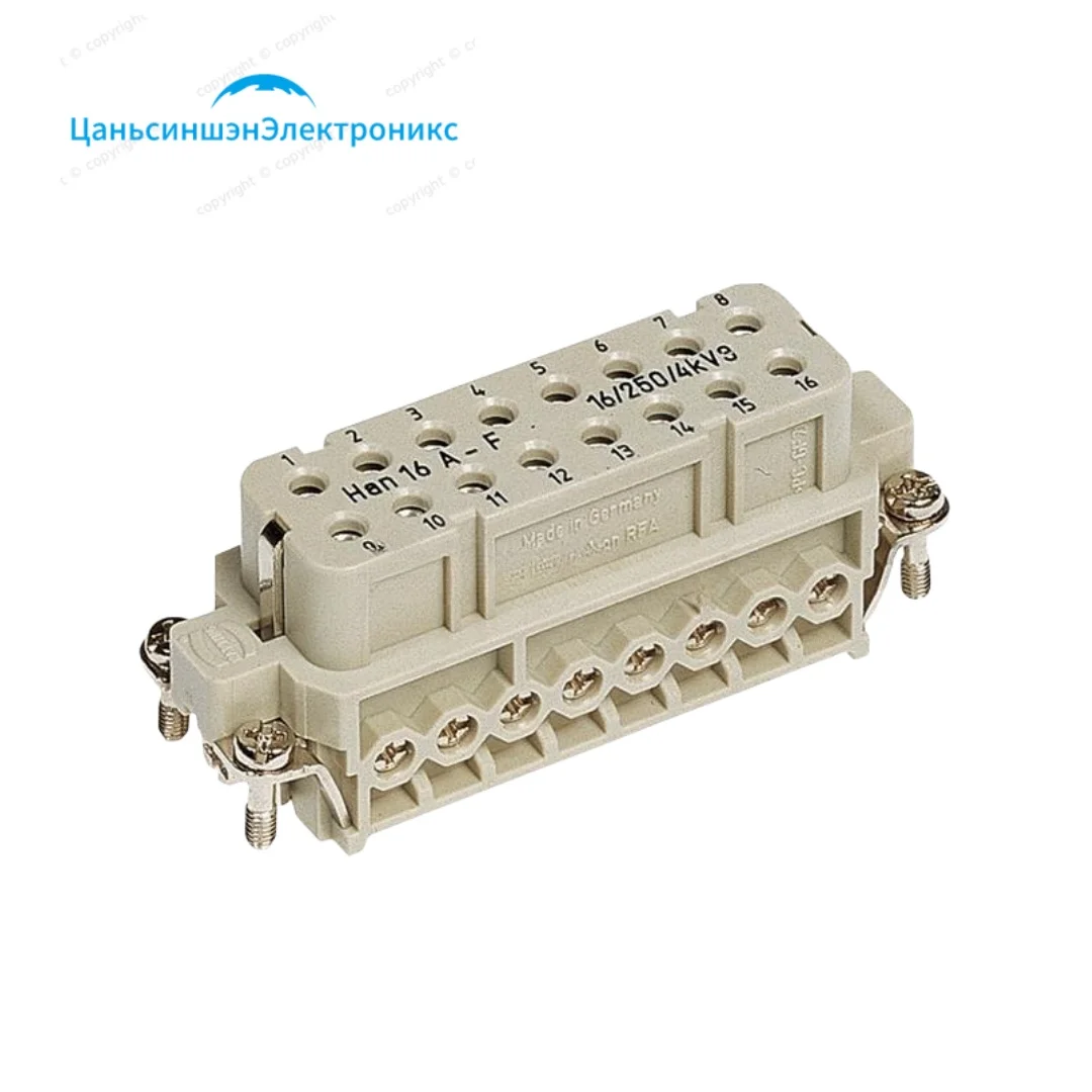 

09200162814 HARTING Han 16A-BU-S 16A 250V 16-pin female core