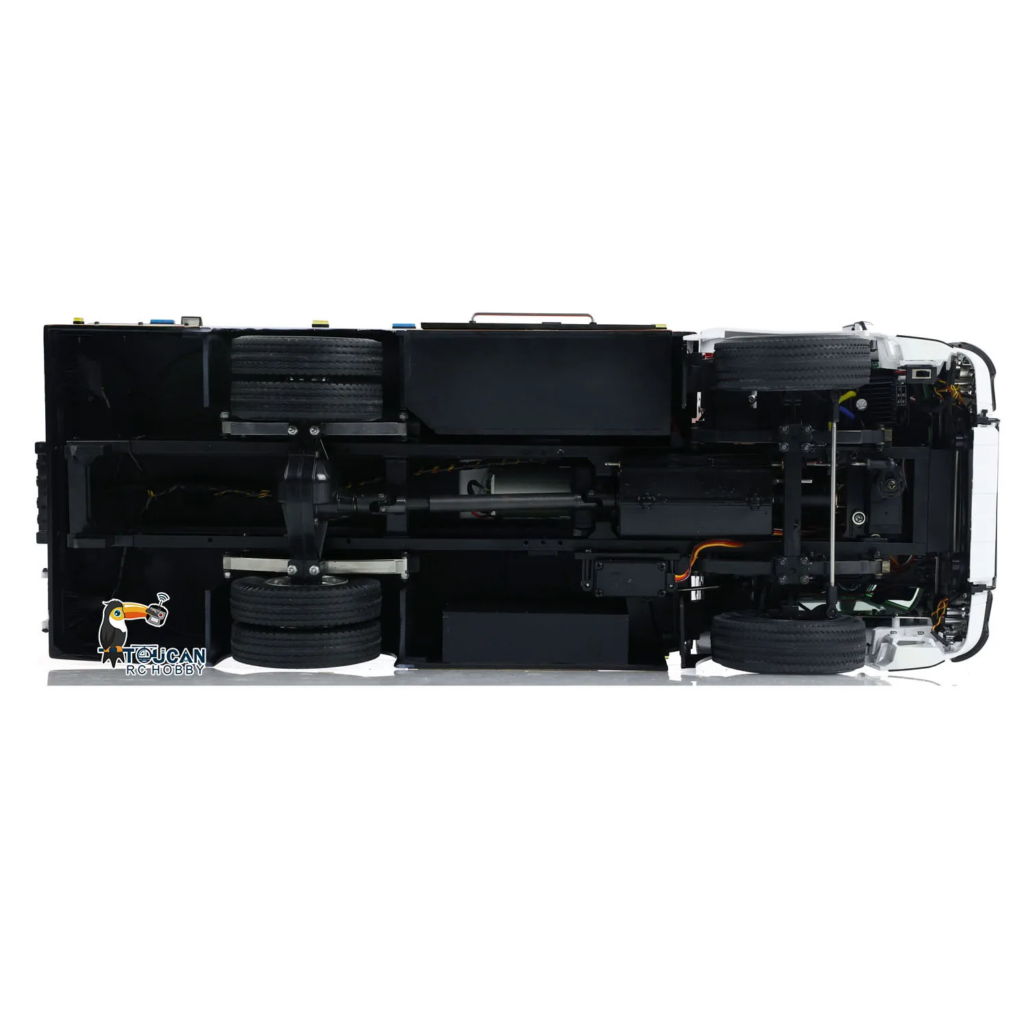 

1/14 4x2 RC Fire 2-speed Transmission Radio Control Fire Fighting Truck Light Sound Painted Finished Vehicles Car Toys TH24162