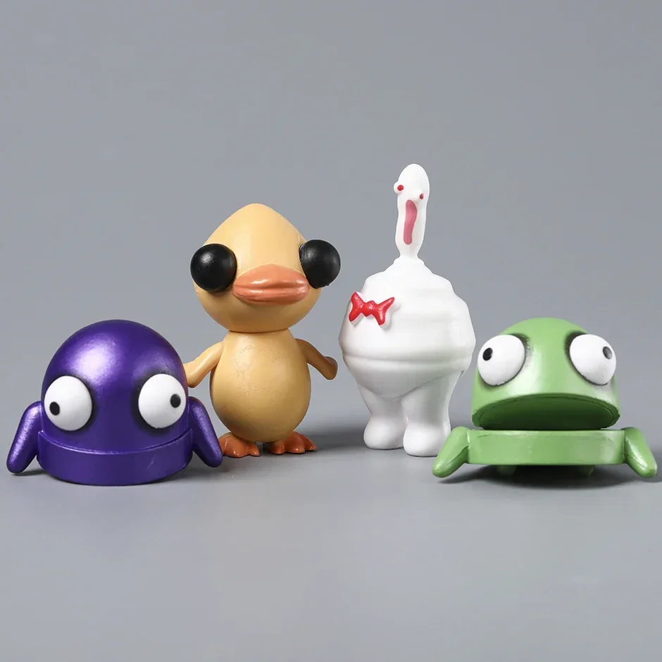 12 Stück/Set Spiel R.E.P.O. Figur Modell Spielzeug Q Version Puppen Geschenk