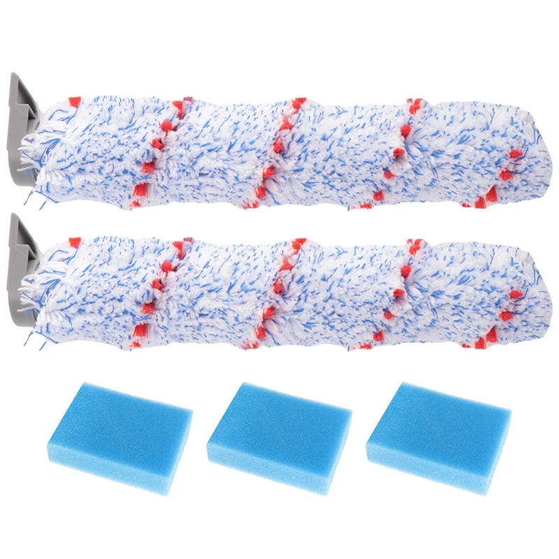 Сменные детали для пылесоса Tineco IFloor, насадка на ролик с фильтром и предварительный фильтр, для сухой и влажной уборки