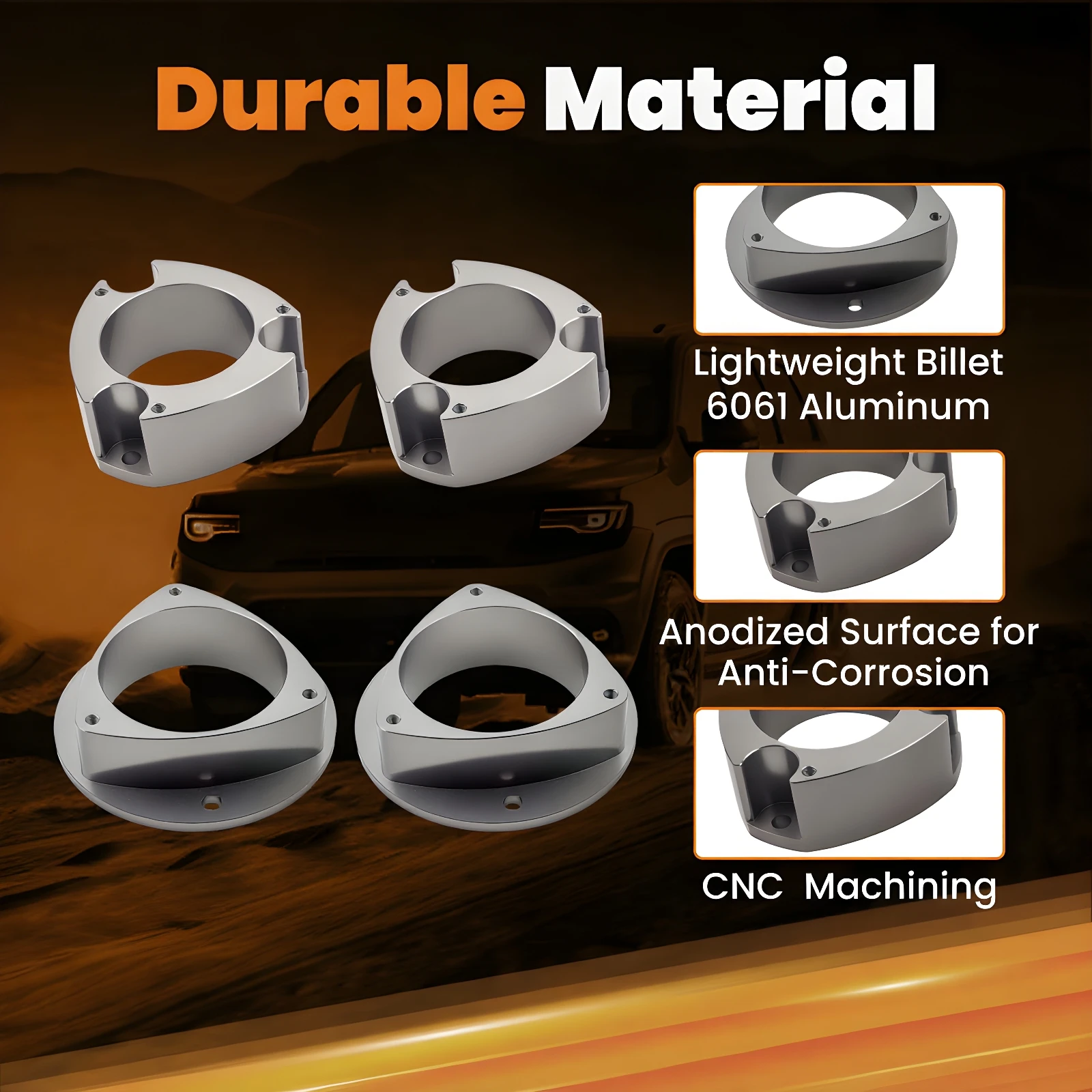 Kit de Elevación de Suspensión Delantera y Trasera de 3 Pulgadas para Subaru Legacy Outback 1995-99