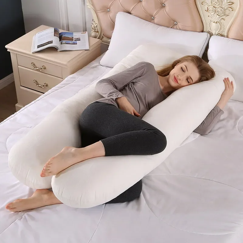 120x65cm Pregnant Pillow for Pregnant Women Soft Cushions of Pregnancy Maternity Support Breastfeeding for Sleep Dropshipping