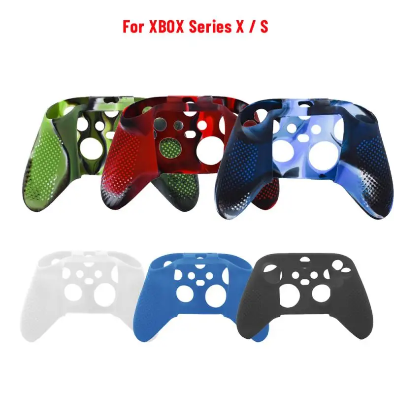 

Silicone Protective Sleeve for Xbox X/S Series Game Controller Non-slip Textured Wear-resistant Anti-scratch Gaming Accessories