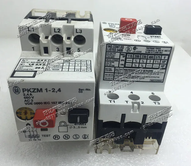 Original Genuine MOELLER Motor Protection Circuit Breaker PKZM1-2.4A, 1.6-2.4A