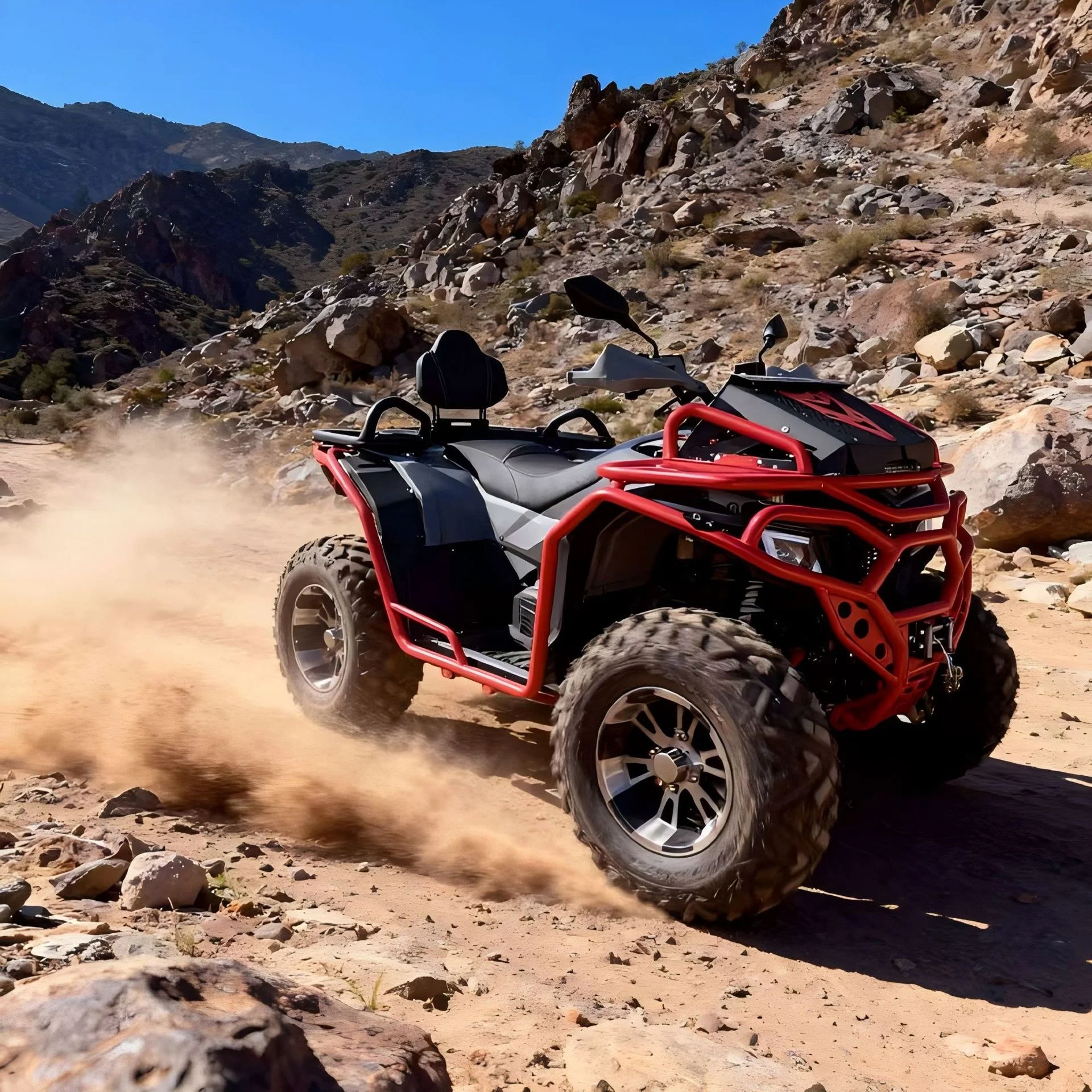 

New 300CC 4-stroke shaft drive all-terrain vehicle four-wheel all-terrain off-road vehicle fuel power differential lock