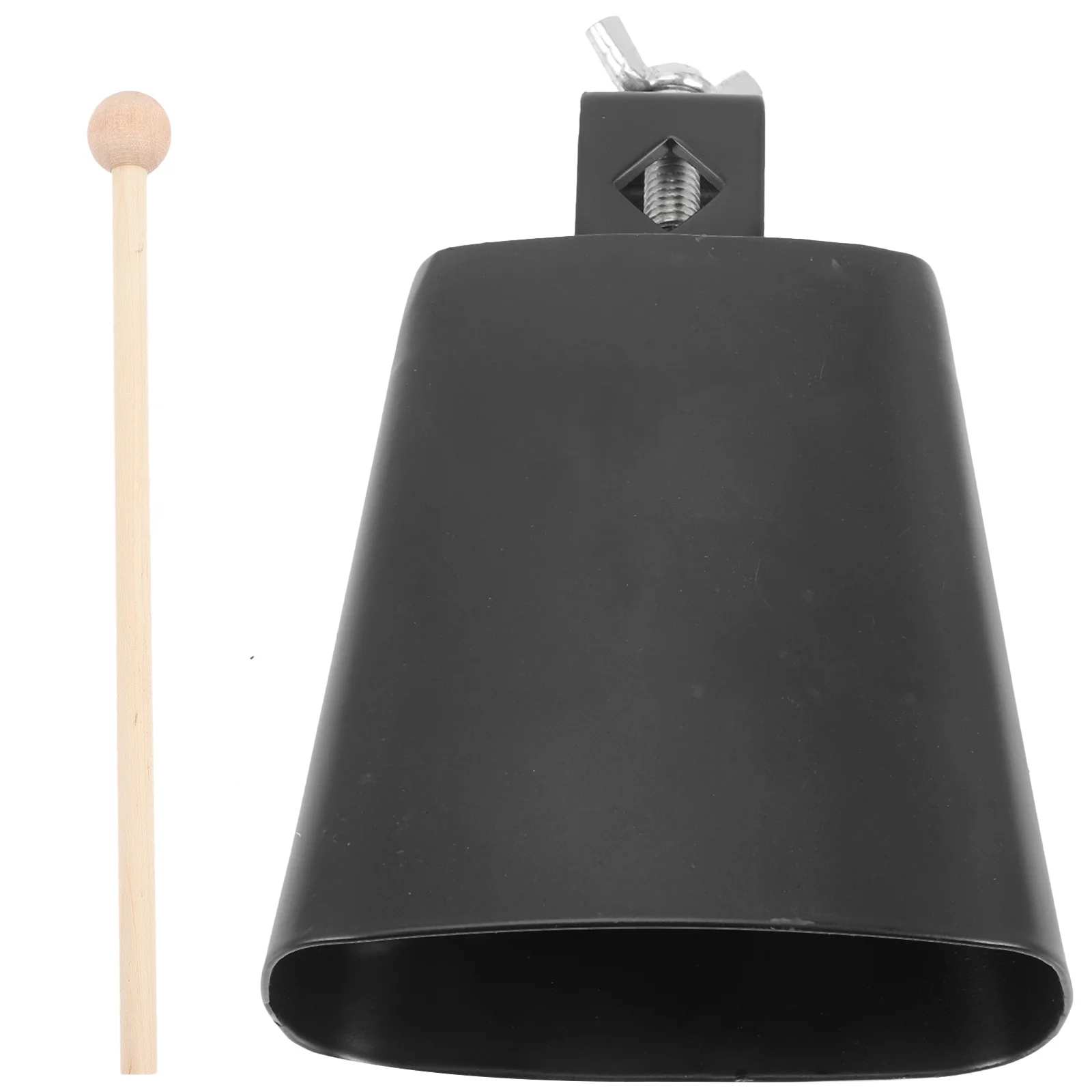 مجموعة واحدة من عصا أدوات قرع يدوية لجرس البقر المعدني لتعليم الموسيقى المبكرة والأحداث الرياضية والهتاف #3