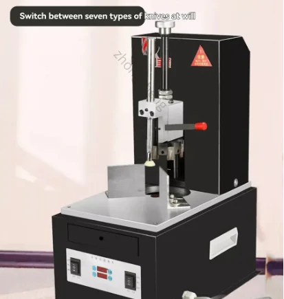 PVC Corner Cutter Electric Rounding Machine Notching Machine Chamfering Business Card Hanging Tag Cutting Machine