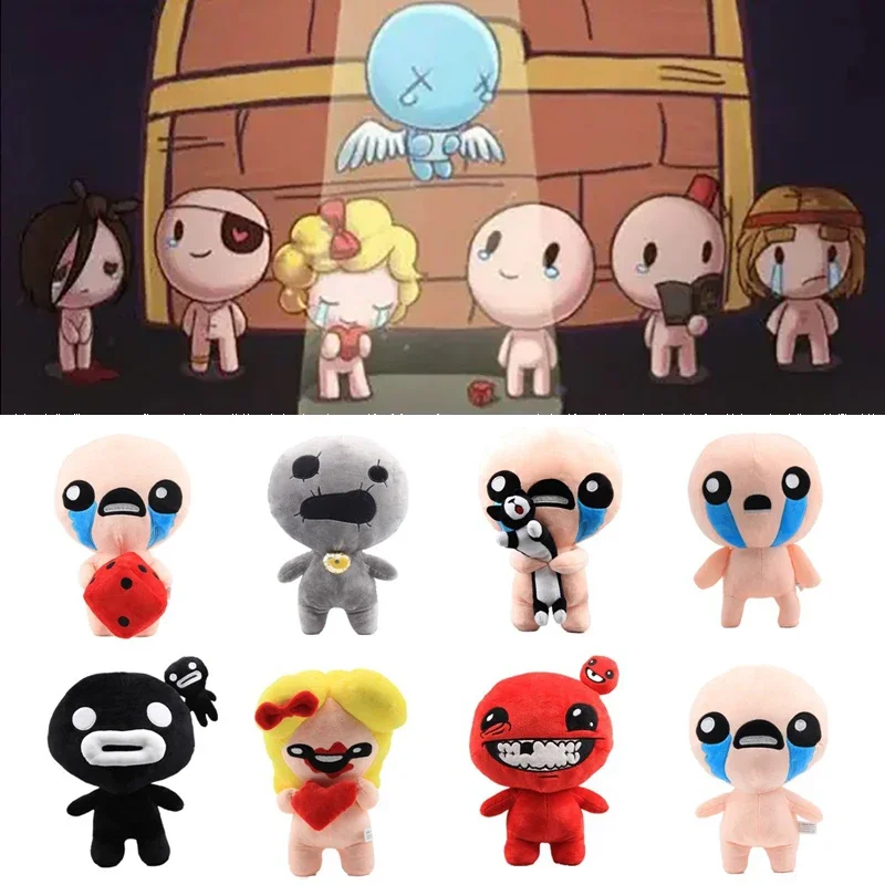 Game The Binding of Isaac Plush Toys Afterbirth Rebirth Cosplay Plushie Cartoon ISAAC Stuffed Dolls Sleeping Pillow Fans Gifts