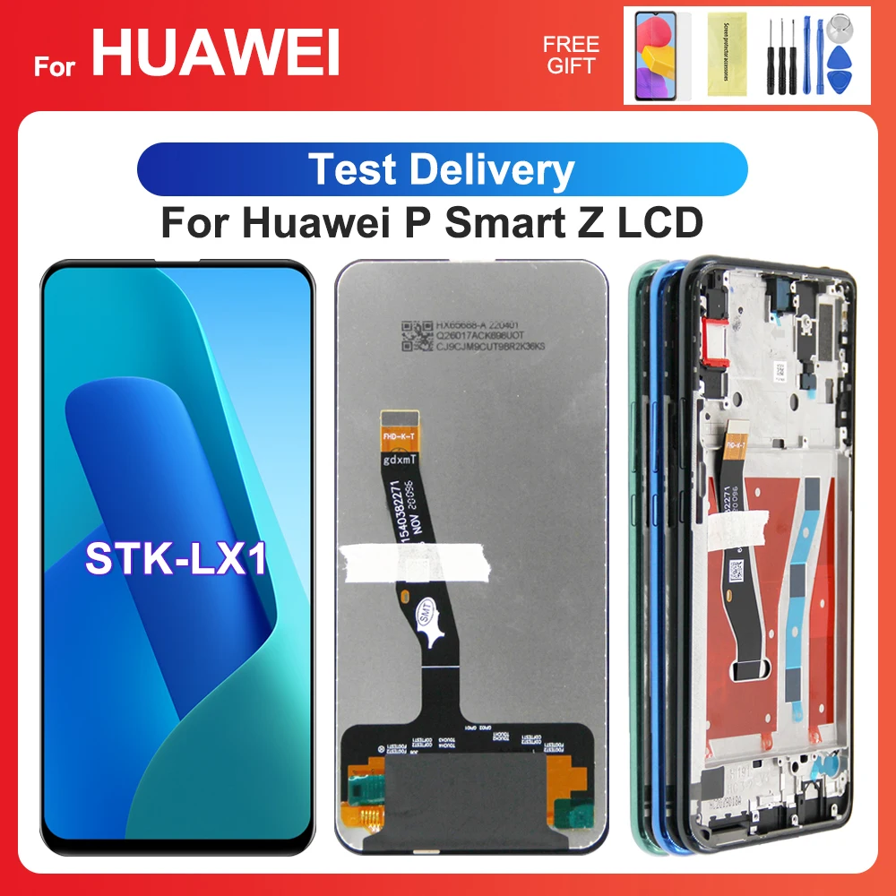 

For HUAWEI P Smart Z 6.59''For Ori Y9 Prime 2019 STK-LX1 LCD Display Touch Screen Digitizer Assembly Replacement