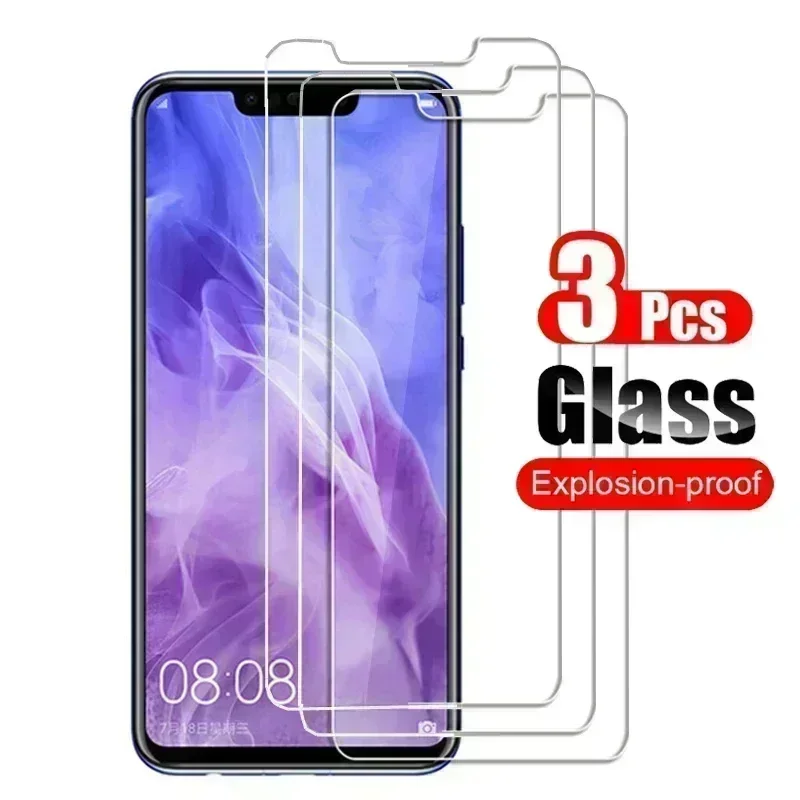 3 uds vidrio templado para Huawei Nova 3 3i 3E Protector de pantalla película protectora de vidrio 9H On para Huawei Nova3 3i 3e