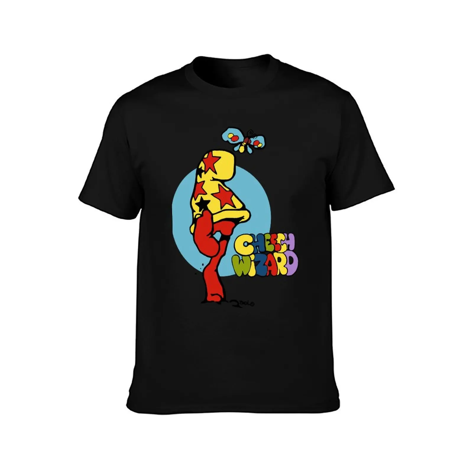 Cheech Wizard T-Shirt Summer Holiday Casual Tee