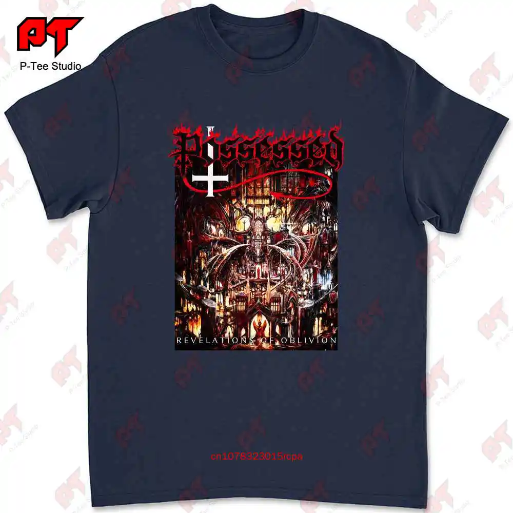 Possessed Revelations Oblivion T Shirt Thrash Death Metal Slayer Kreator Sodom UYY1