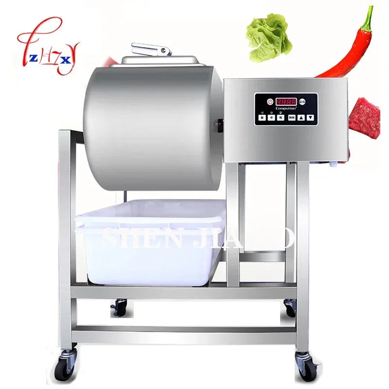 Stainless Steel 35L Meat Salting Marinated Machine chinese salter machine hamburger shop FAST pickling machine with timer 220v