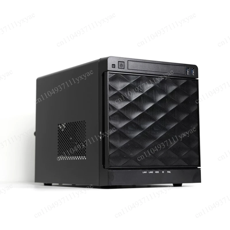 Server NAS chassis itx main board four-bit expandable 6-bit hot swap