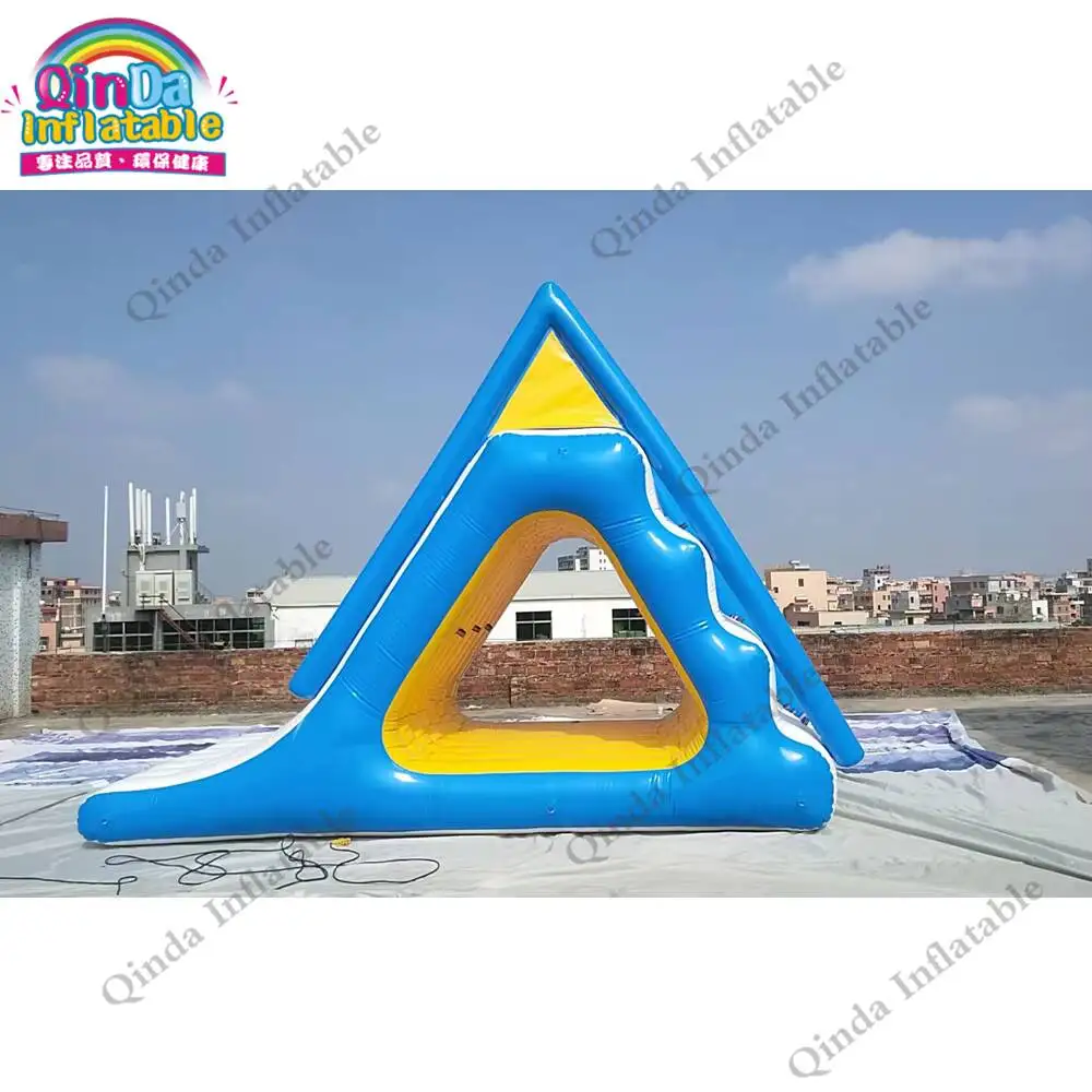 5M Inflatable Pool Water Slide Floating Inflatable Sea Slide For Water Play Games