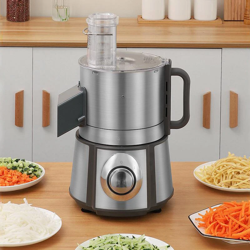 

Commercial Electric Vegetable Cutting Machine Multifunctional Shredder Pellets Slicer Cutter Potato Carrot Dicing Food Processor