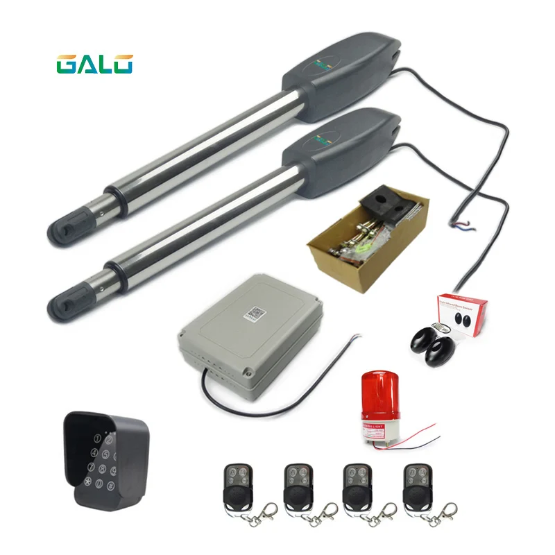 

GALO KPM-C02 Heavy-Duty Dual Automatic Gate Opener Kit for Swing Gates Up to 20 Feet