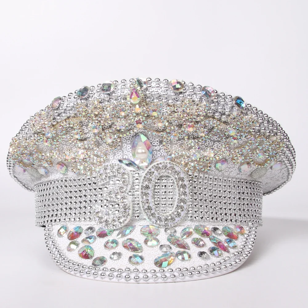 

Bride Military Hat for Women Sergeant Bridal Hat Hen Do Hat Festival Captain Birthday Part Hat Can Customize Dropshiping