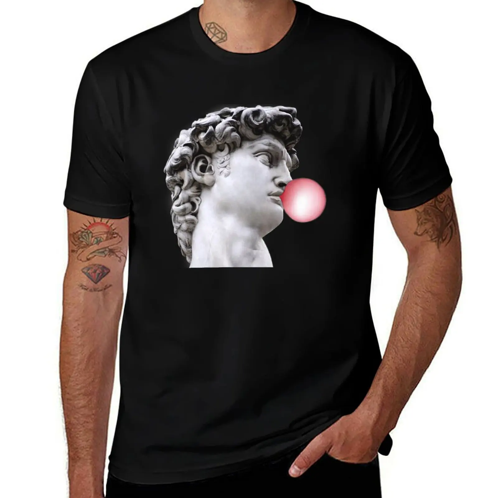I like big bubbles and i cannot lie T-Shirt Trendy Print Short Sleeve T-Shirt