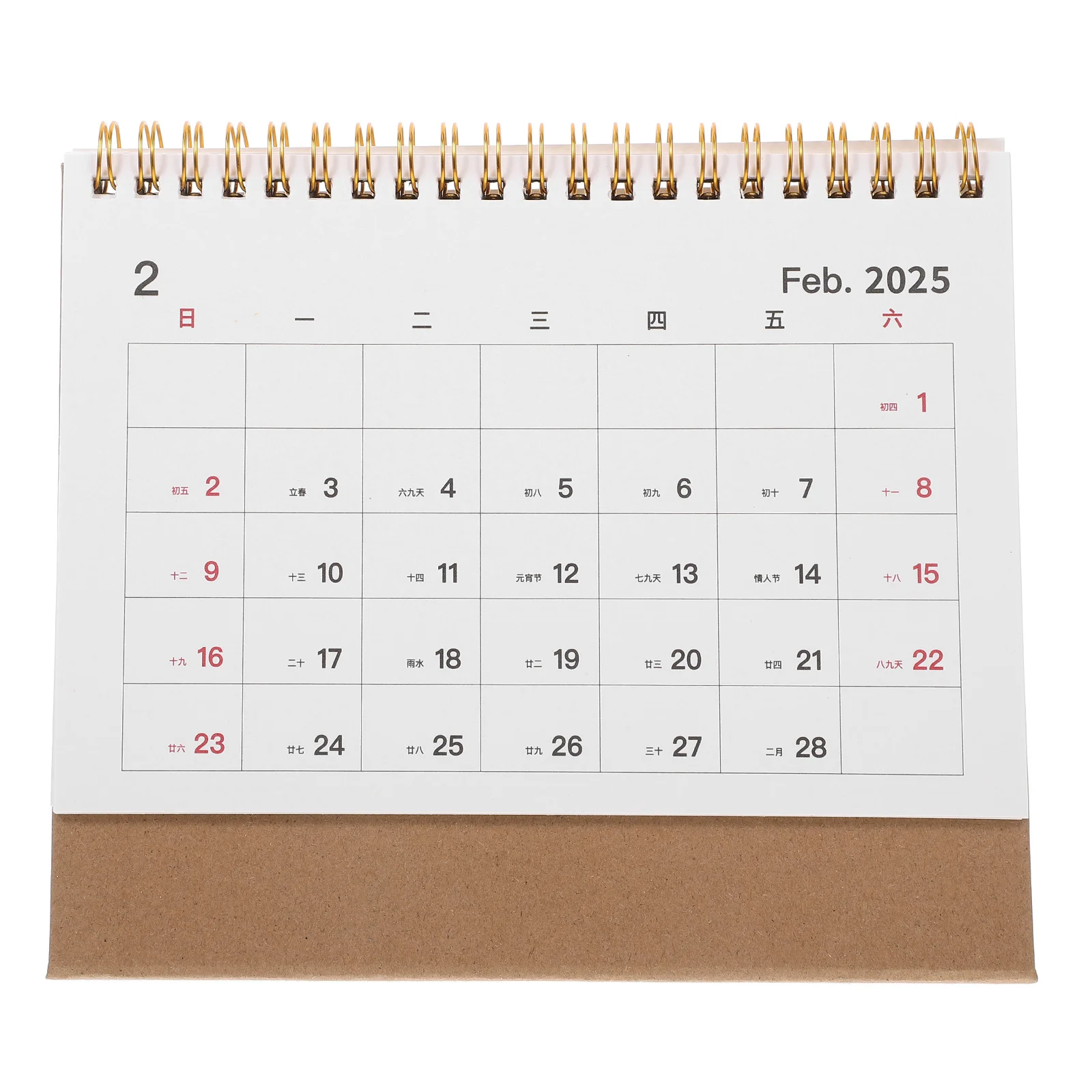 

Настольный мини-календарь 2025 года, ежедневный перекидной стоячий столик, небольшой еженедельный планировщик для офиса