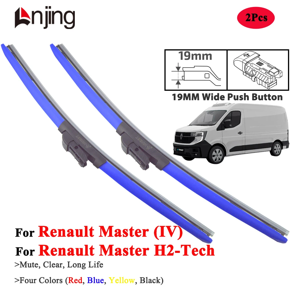

LNJING Wiper Blades For Renault Master H2-Tech 2022-Now