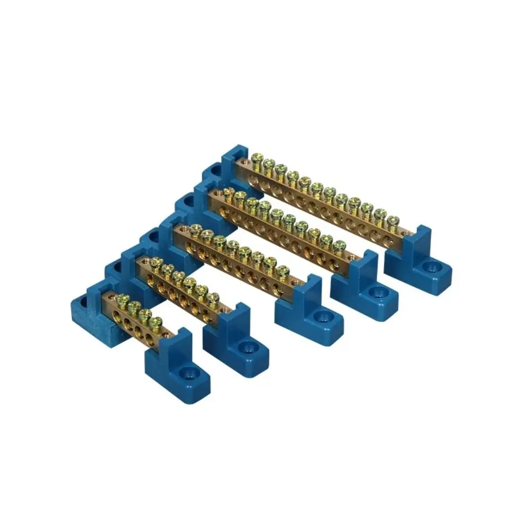 Distribution Box Copper Screw Terminal Block Copper Terminal Blocks Copper Bar Connection Terminal Distribution Box Connection