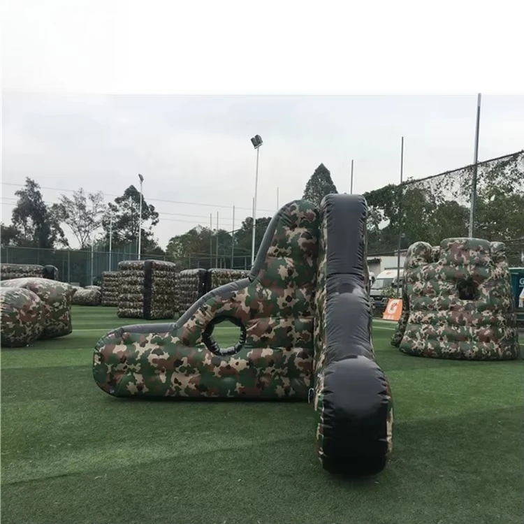 

Надувная полоса препятствий для пейнтбола, надувная игровая площадка для страйкбола и спортивных игр