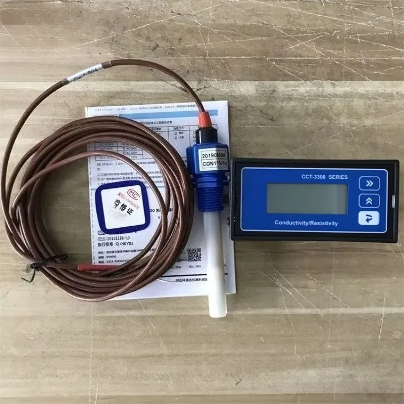 

CM-230A with probe sensor CCT-3320T water quality online detection conductivity meter