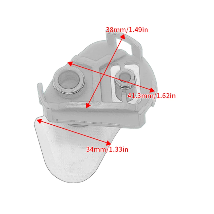Kraftstoffpumpenfilter/Sieb für Yamaha FZ1-N FZ1 FAZER FZ1-NA FZ1-S FZ1-SA YZF R6 XJR1300 XJR1300C XVS1300 XVS1300A XVS1300CTF – Detail 3