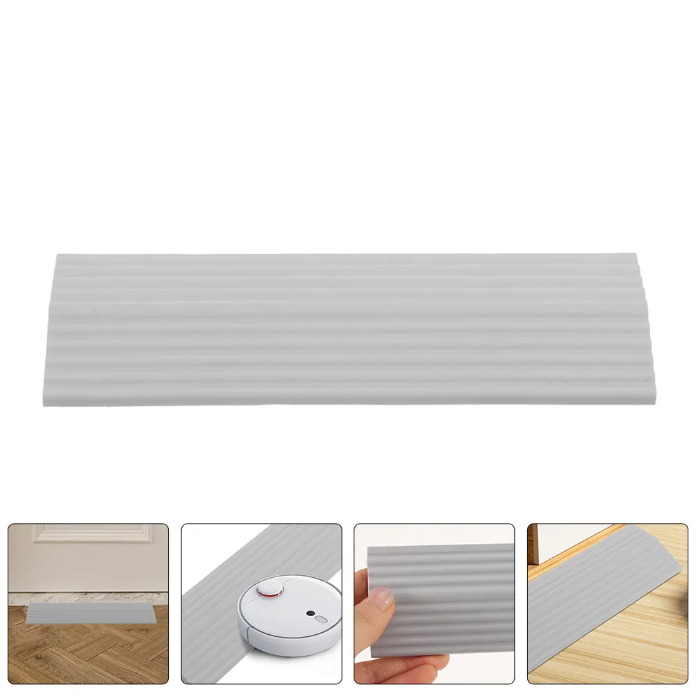 2Pcs Plastic Threshold Ramp for Sweeping Robot Vacuum Cleaner Doorstep Transition Ramps Home Slope Ramps Entry Ramp Mat