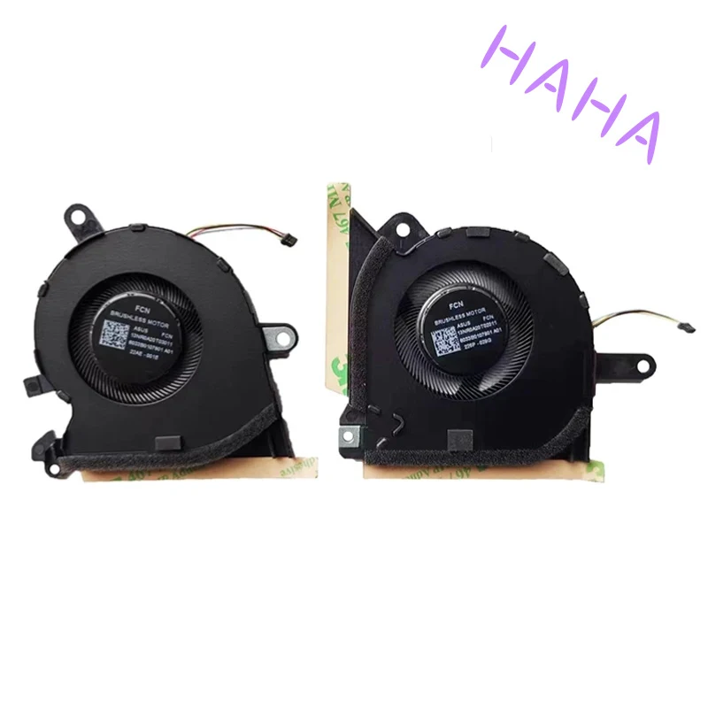 NEW Laptop CPU GPU Cooler Fan For Asus ROG Flow X13 GV302 GV302XU GV302X GV302XV 13NR0EN0T05011 13NR0EN0T04011 DFS5L22H05B858