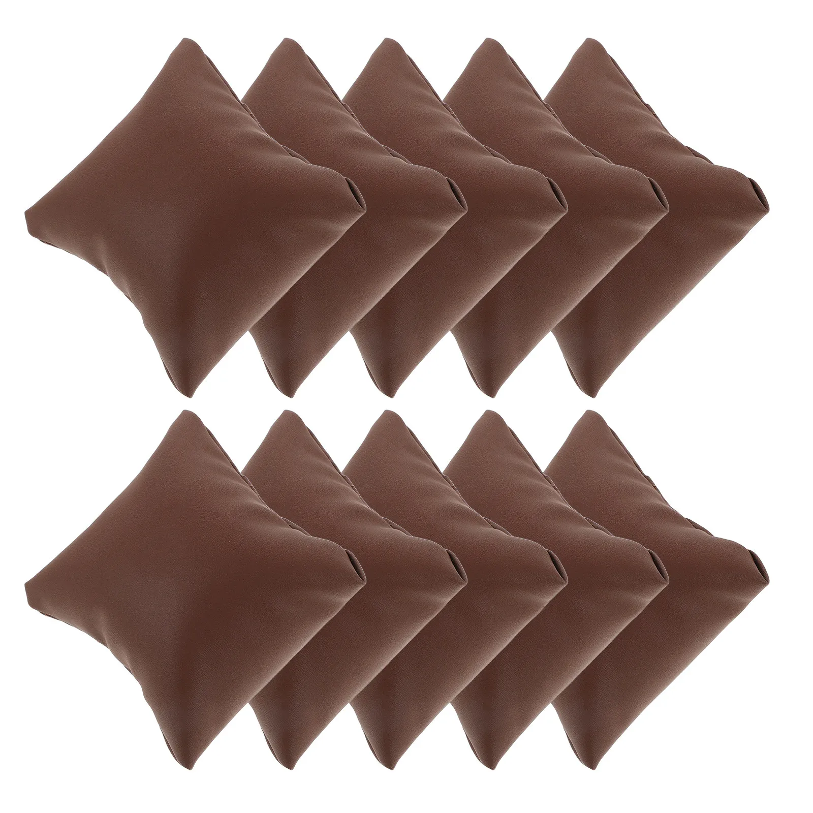 

10Pcs PU Watch Pillow Soft Cushion Jewelry Display Organizer Bracelet Storage Pillow for Bangles Jewelry Boxes