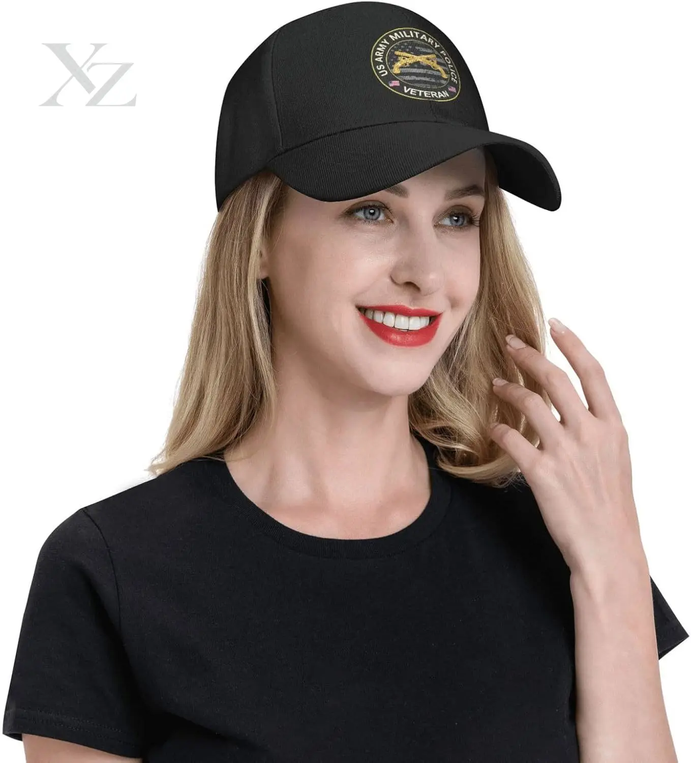 Premium US Army Veteran Military Police Classic Casquette Hat – Adjustable Custom Golf Cap for Men and Women, Durable Hot Sale