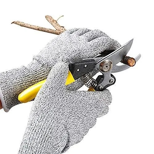 High Strength Grade Level 5 Protection Safety Anti-Cut Glove Kitchen Cut Resistant Gloves For Fish Meat Cutting Safety Glove