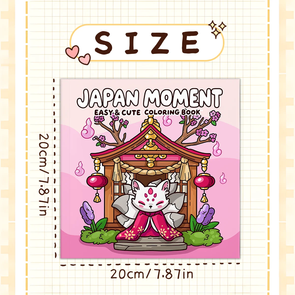 JAPAN MOMENT kleurboek voor volwassenen met leuke, gezellige dagelijkse activiteiten voor educatieve doe-het-zelf-ontspanning Kindertekenboeken