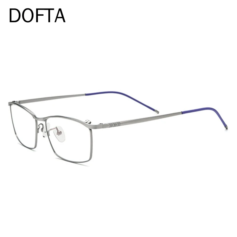 DOFTA Pure Titanium Prescription Glasses Frame Men New Retro Vintage Square Eyeglasses Myopia Optical Eyewear Male 5819