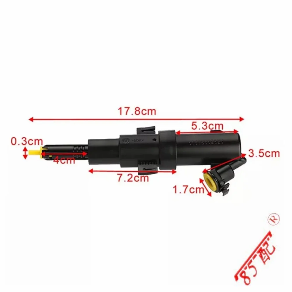 Headlight cleaning fluid nozzle (left front) 61678362823 For BMW 3 (E46) 1997-2005 3 Compact (E46) 2001-2005