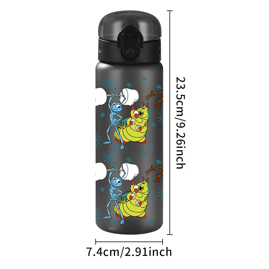 1 قطعة ديزني الفيل القرد نمط 26 أوقية زجاجة ماء بلاستيكية الرياضة في الهواء الطلق كوب ماء عيد ميلاد/العودة للوطن هدية