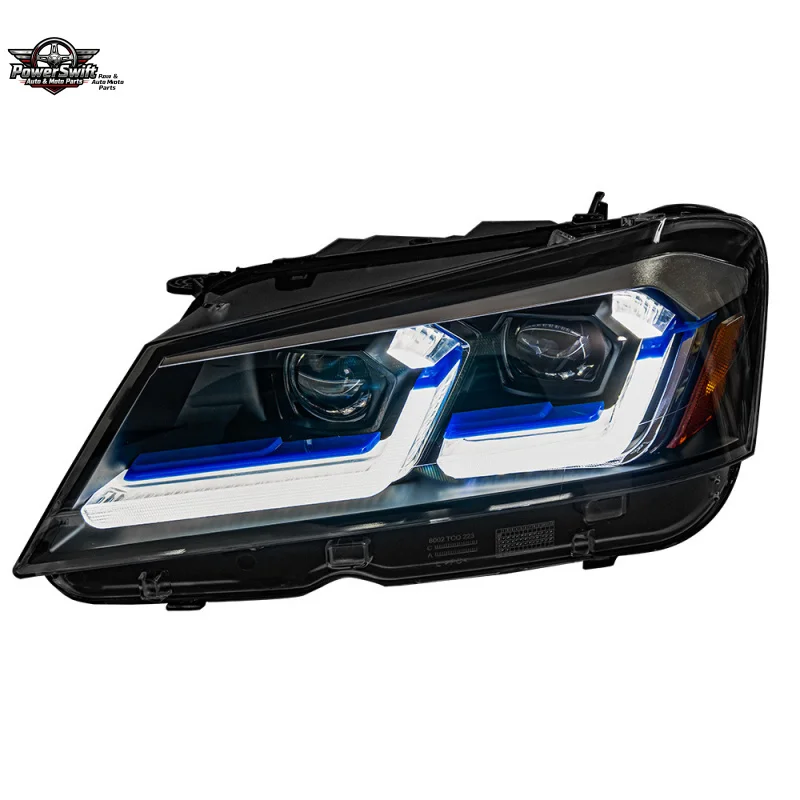 Suitable for 2010-2013 BMW X3 F25 Headlight Assembly LED Lens Modification Upgrade No Replacement Required Non-Destructive Car L