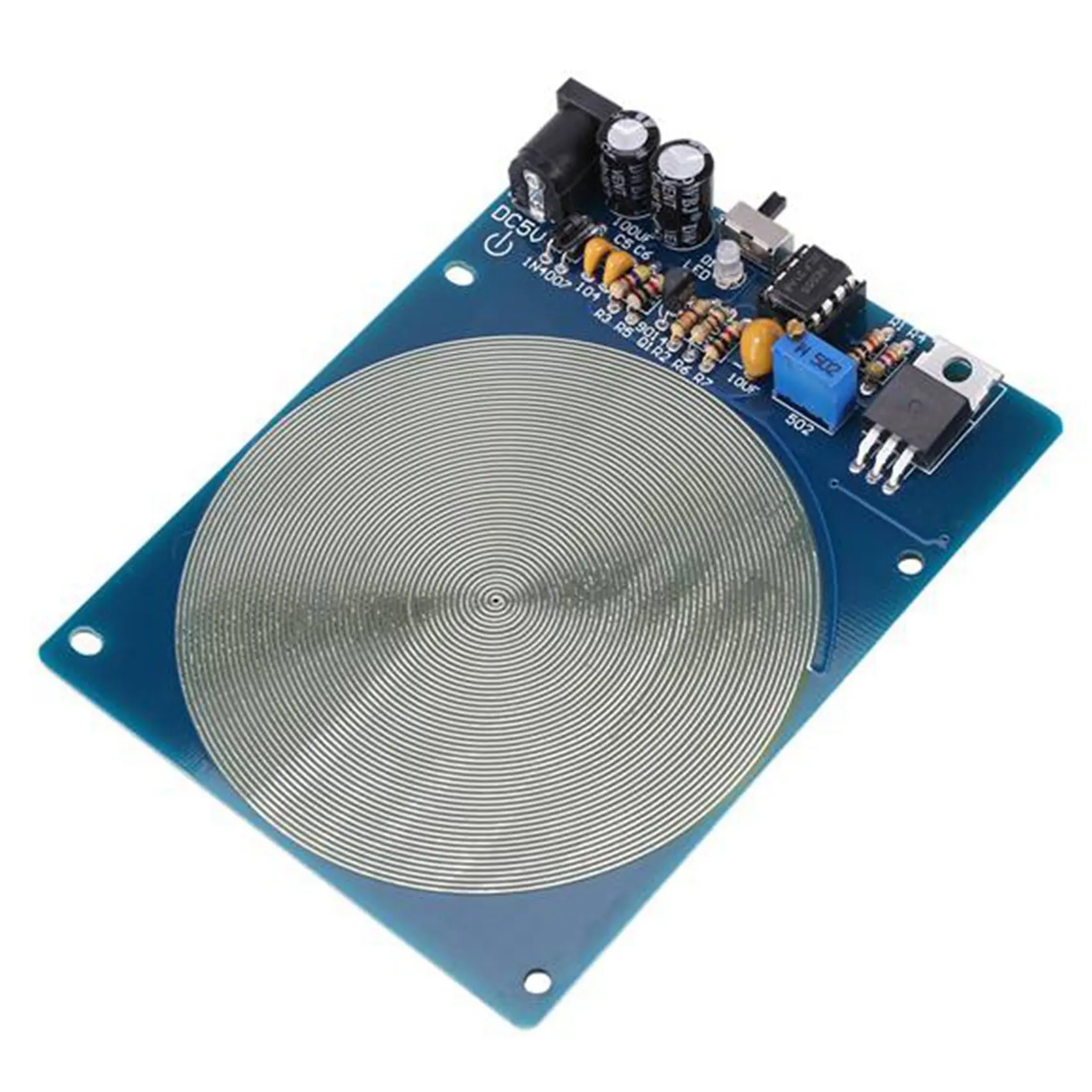Generatore di onde SLQZT Generatore di impulsi a bassa frequenza Risonatore audio 7,83 HZ con custodia
