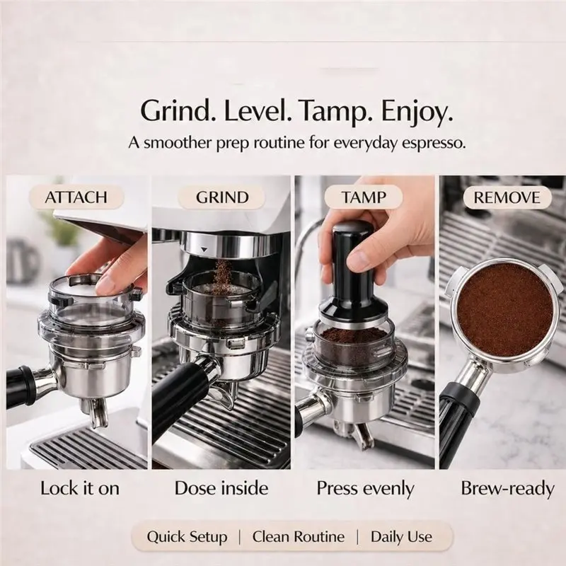 Entonnoir doseur B15C, porte-f - Breville Espresso Barista Touch avis et prix