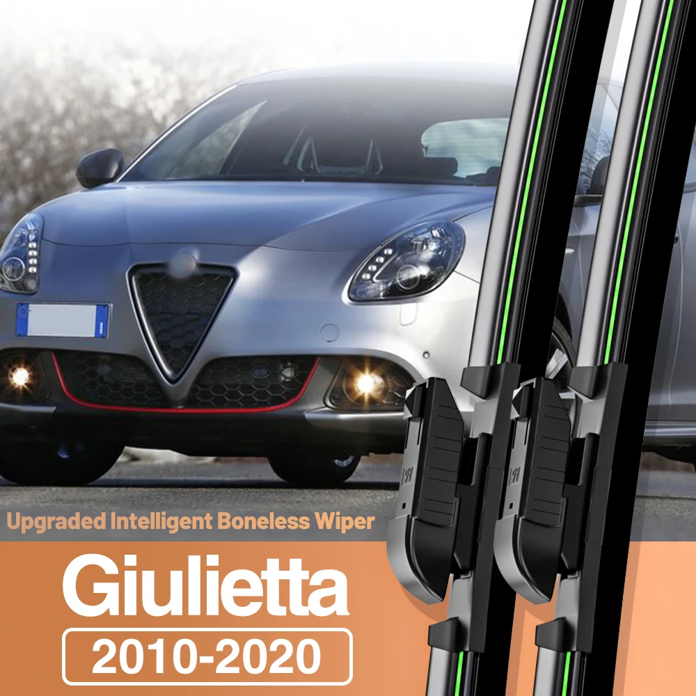 

2 шт. для Alfa Romeo Giulietta 2010-2020 щетки стеклоочистителя переднего стекла аксессуары для окон 2011 2012 2015 2016 2018 201