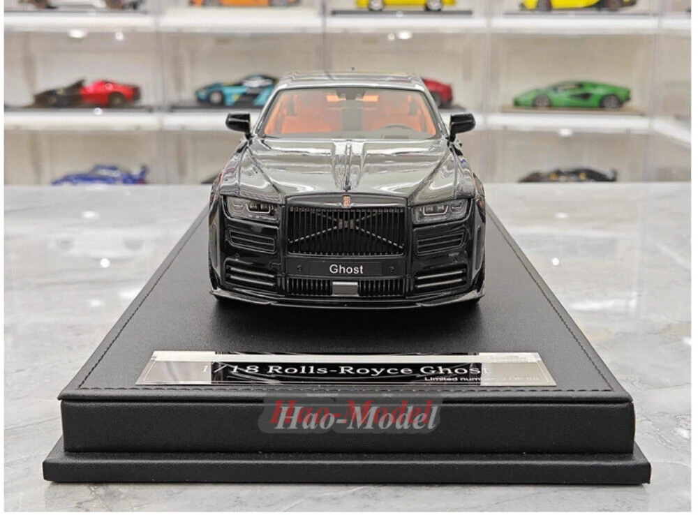 VMB 1/18 For Rolls-Royce Ghost Limited Resin Model Car Diecast Simulation Kids Toys Boys Birthday Gifts Hobby Display Collection