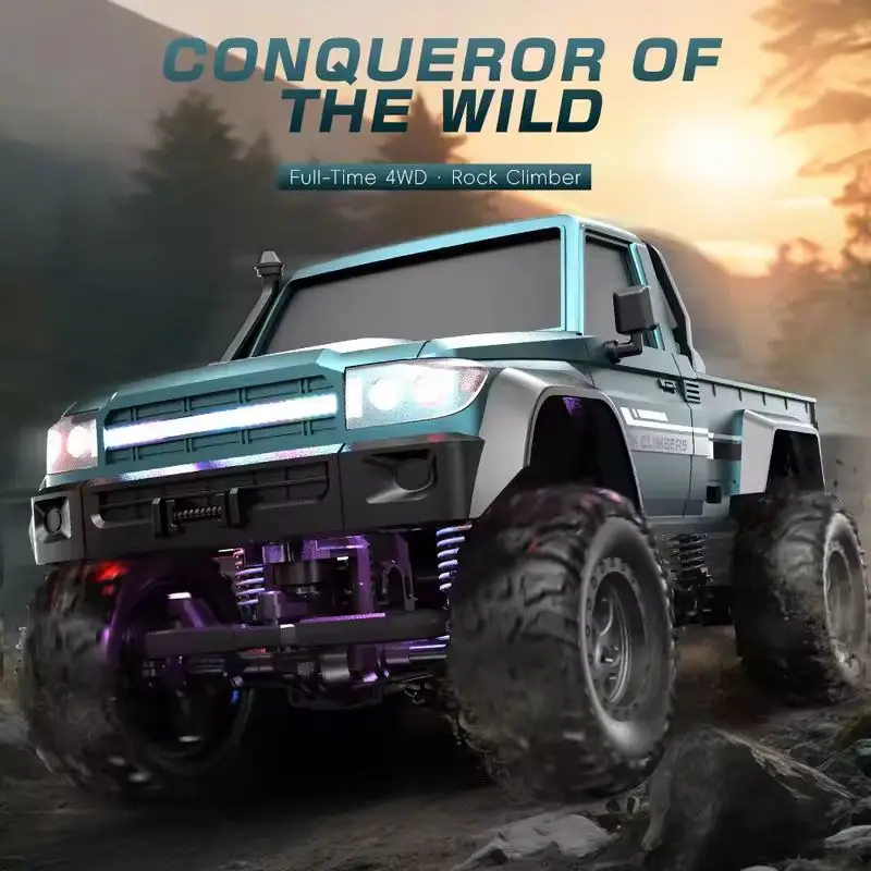 NEW E201 E202 1:20 RC Car Full-scale 4wd 20km/h High-speed with Light Tough Wild Climbing Off-road Vehicle Toys Boy Rc Cars Gift
