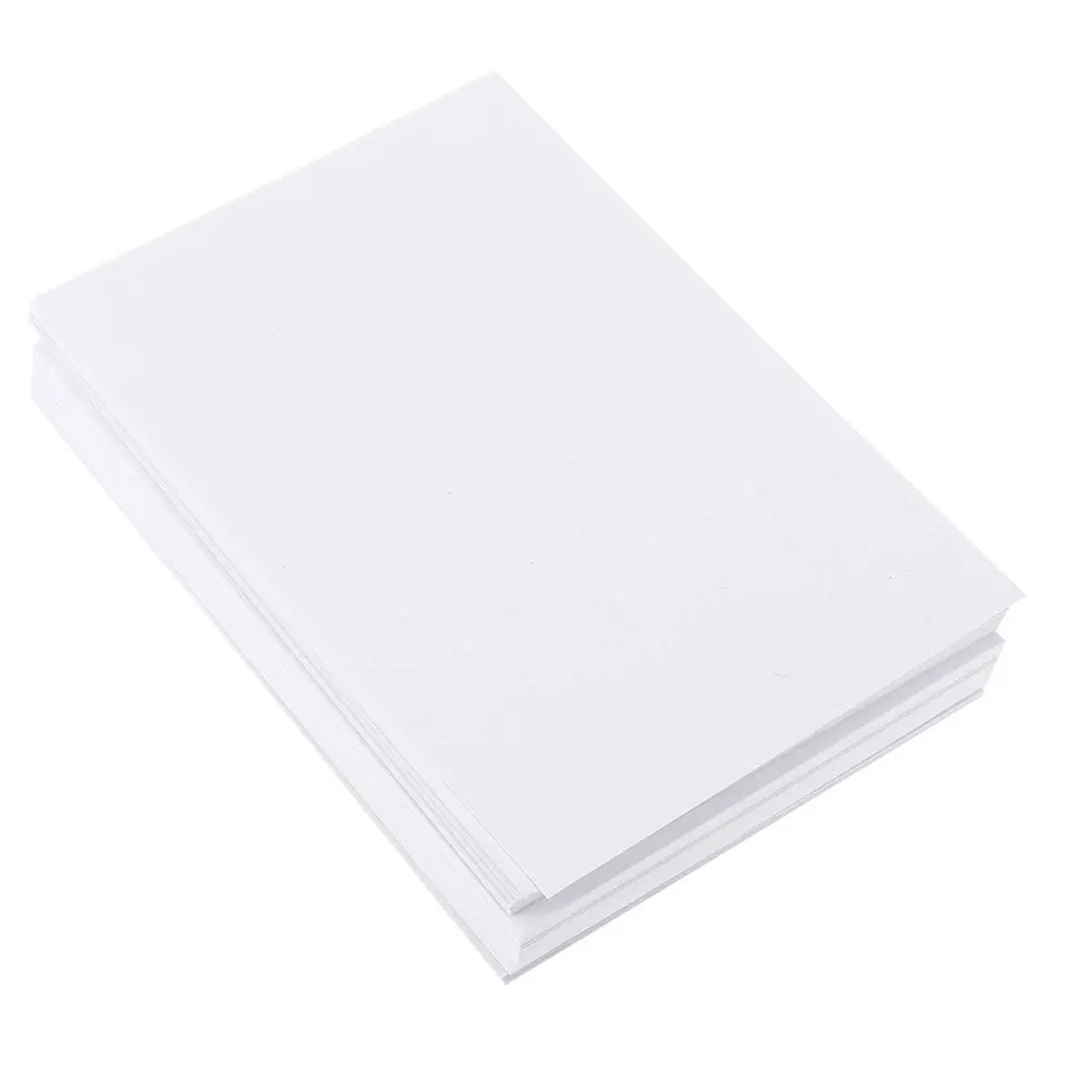 

100pcs Watercolor Paper Smooth Durable Drawing Papers For Kids Sketching Painting Art Projects Students Artists Supplies