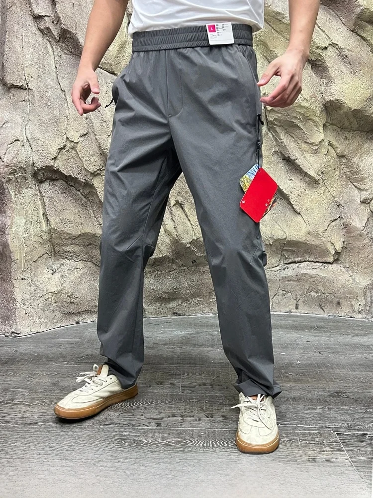 

Мужские повседневные брюки прямого кроя с 3D-пошивом, легкие, дышащие, ветрозащитные, водонепроницаемые, мягкие, для активного отдыха весна-лето