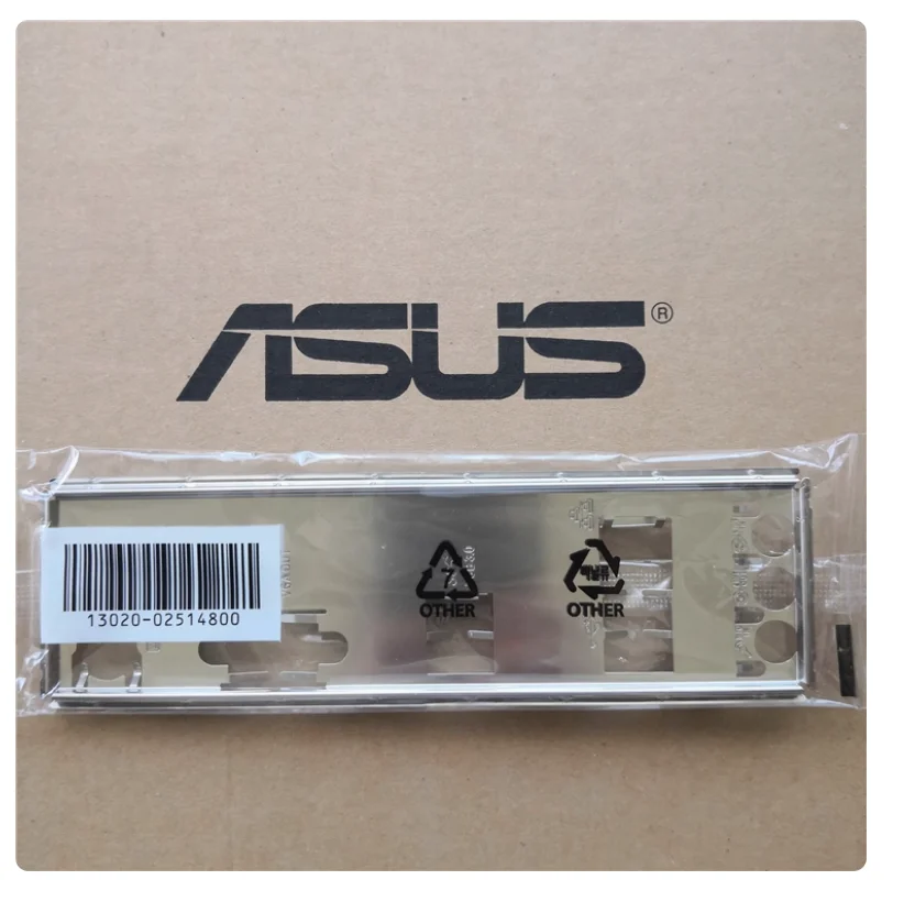 IO I/O Shield แผ่นหลังแผ่นหลังแผ่นรองหลัง Blende สแตนเลสสําหรับ ASUS A88XM-ET/WOW