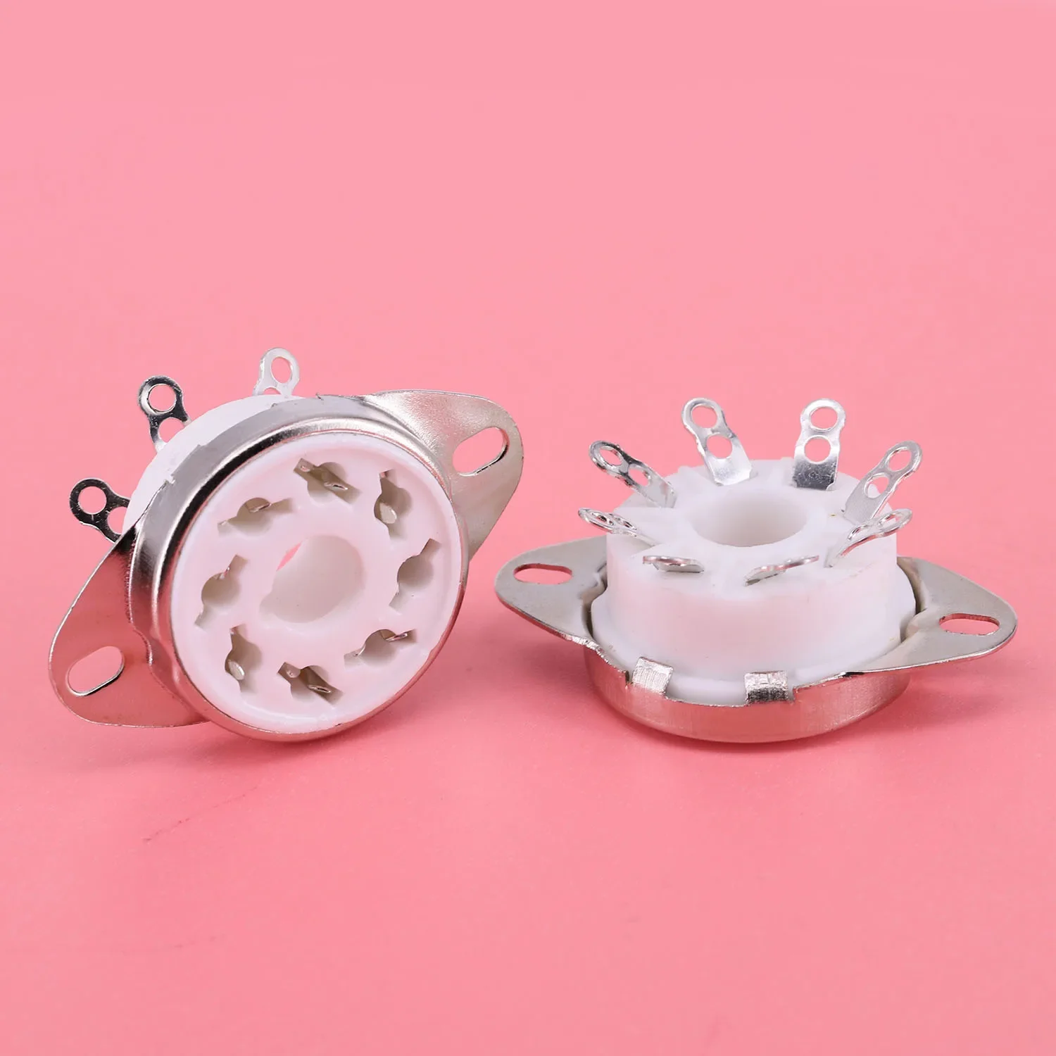 1 قطعة 8Pin K8A أوكتال السيراميك صمام أنبوب المقبس ل HIFI الصوت EL34 KT88 KT66 5AR4 6L6 6CA7 6SL7 6SN7 GZ34 274B 6V6 6N8P أنبوب أمبير #4