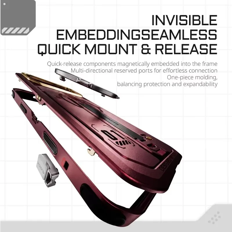 TILTA Khronos Core For iPhone 18 Pro /17 Pro Limited Edition Kit Interchangeable Magnetic Backplates Quick Release Lanyard/ IP18